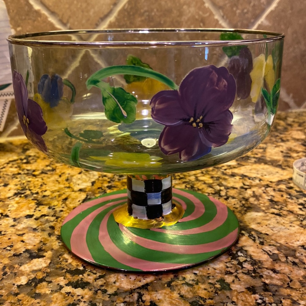 Mackenzie Painted Dish